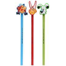 Asterix and friends set of 3 wood pencil with pvc figurine New - £10.16 GBP