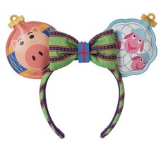 Disney Parks Holiday Christmas Toy Story  w/ Bow Ear Headband for Adults NEW - £19.71 GBP