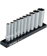 CRAFTSMAN V-SERIES Socket Set, Deep SAE, 1/4 Inch Drive, 10 Piece (CMMT1... - $82.30 CAD