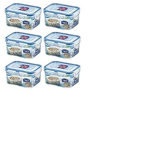 Lock & Lock, Water Tight, Food Container, 15-oz, Pack of 6, Hpl807 - $29.69