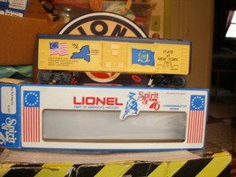 Lionel O Guage Spirit Of 76 NEW YORK BOX CAR 6-7611 BOXED - £47.90 GBP