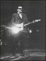 Elvis Costello 1981 four-page article with 3 photos - $4.01