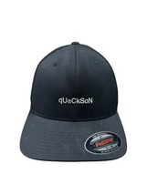 qUaCkSoN Flex Fit Hat Men’s Size S-M Yupoong Black - £7.13 GBP