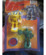 Vintage Laramie Xenatek Warriors Self Inking Stamp Set New Yellow Green ... - $179.32 MXN