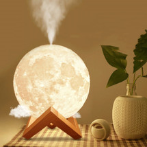 Lunar Humidifier Night Light Bedroom Household Aromatherapy Moisturizing... - £27.60 GBP+