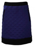 Maloka: Color Contrast Quilted Skirt - £62.54 GBP