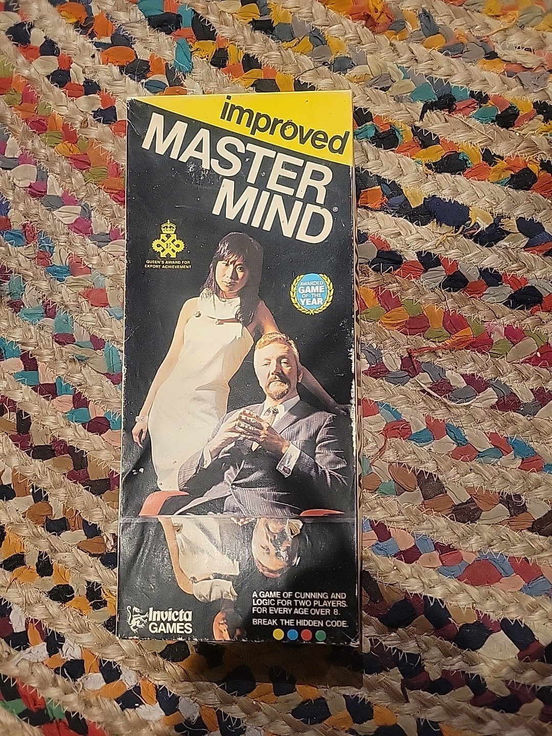 Vintage 1972 Invicta Original Master Mind Game Complete England - £13.59 GBP