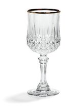 Cristal D&#39;Arques Longchamp Gold Wine, Set of 4 - £67.95 GBP