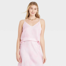 NWT Women&#39;s Dip Dye Woven V-Neck Cami - A New Day, Light Pink - $7.69