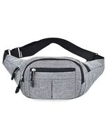 Waterproof Fanny Pack Waist Bag M/Women Shoulder Hip Belt Bum Sport Trav... - £11.76 GBP