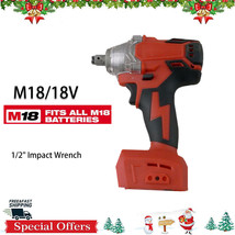 For Milwaukee M18 1/2 In. 18V High Torque Impact Wrench - £136.03 GBP