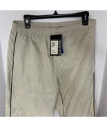 Izod Golf Beige Pants Elastic Waist Polyester Sz Med NWT 32&quot; Waist Draws... - €16,26 EUR