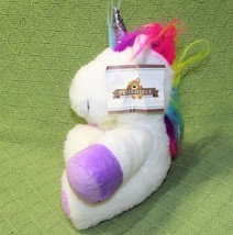 Unicorn Plush Lot Purple Rainbow White Midwood Plushible Homerbest Stuffed Toys - £13.87 GBP