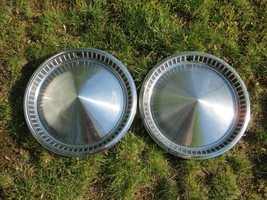 Genuine 1957 Plymouth Fury Belvedere 14 inch hubcaps wheel covers - £36.65 GBP