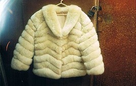 Fashionista Fur Jacket, Baby Alpaca Fur from Peru, Small  - $682.00