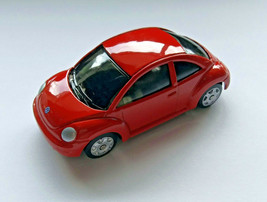 Maisto Volkswagen New Beetle Bug 1:64 Scale Red Just Out of Package Cond... - $8.90