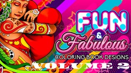 20 COLORING PAGES Adult Coloring Book (Volume 2); Fun Modern Designs to Color; A - £0.79 GBP