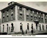 Vtg Postcard 1940s Federal Building - Coeur D&#39;Alene ID Idaho - Unused - $12.82