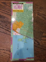 Oakland / Berkeley FastMap Laminated Fold Map (FM) - $574.34 MXN