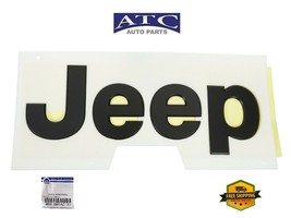 68352381AC NEW 2020-2024 Jeep Gladiator Rear JEEP Matte Black Tailgate Nameplate - £83.95 GBP