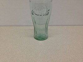Coca Cola 16 Fluid Oz  Green Drinking Glass - £6.10 GBP