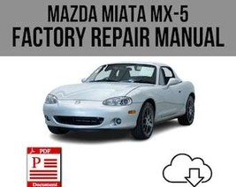 mazda miata mx-5 1998-2005 workshop service repair manual download - $10.50