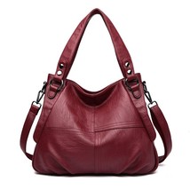 2023 Women Leather Handbags Women Bags Designer Brand Hand bags Shoulder Crossbo - £44.15 GBP