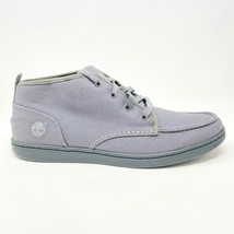 Timberland Newmarket Cupsole Gray Canvas Mens Chukka Casual Boots 6257R - $42.95