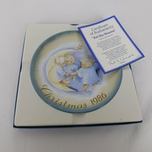 Schmid Berta Hummel Christmas 1986 Tell The Heavens Vtg Collector Plate Box COA - £11.38 GBP