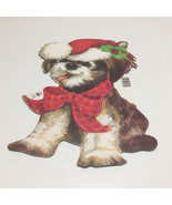 Die cut vintage paper puppy dog Christmas decoration - €17,07 EUR