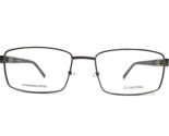 Claiborne Eyeglasses Frames CB234XL 01J1 Brown Blue Extra Large Square 5... - $65.36