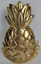 Vintage Crowning Touch Brass Pineapple Door Knocker 6&quot;x4&quot; - £19.73 GBP