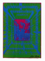 Bob Masse Jefferson Airplane Trips Festival 1967 Handbill Artist Signed ... - $29.70