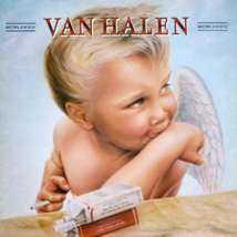 VAN HALEN 1984 BANNER HUGE 4X4 Ft Fabric Poster Tapestry Flag album cove... - £18.79 GBP