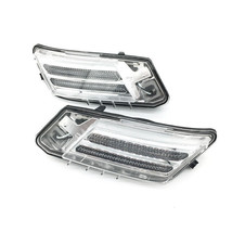 1Pair Left+Right LED Front Bumper Parking Signal Lights Fit For Volvo XC... - $64.35