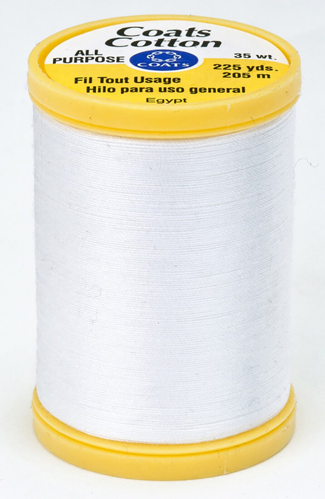 Coats Cotton Sewing Thread White 225 yds - $3.95