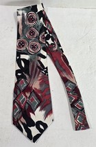 Ted Lapidus Multicolor 100% Silk Mens Necktie Neck Tie Made in Italy - $346.64 MXN
