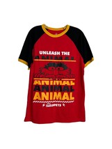 Disney Parks Unleash the Animal Muppets Adult T Shirt Size Medium Unisex Raglan - $28.71