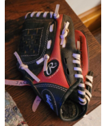 Rawlings Childs Players Series PL85SB 8 1/2 Inch Baseball Glove Red Black White - $9.99