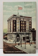 Clearfield Pennsylvania THE DIMELING Hotel 1909 Postcard B8 - £5.85 GBP