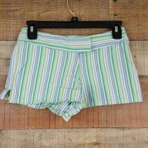 Outlook Shorts Junior Women&#39;s Size 5 Multi Colored Striped DK9 - $7.42
