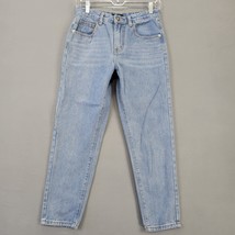 Nasty Gal Women Jeans Size 8 Blue Skinny Classic Mom Midrise Light Wash ... - $15.30