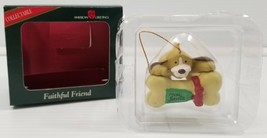 Vintage American Greetings Card Faithful Friend Dog Beagle Christmas Orn... - €6,82 EUR