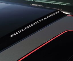 Roush Charged Hood Scoop Decal Stickers 2PC Set New OEM Oracle USA Unive... - $24.74