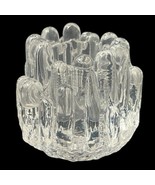 Vintage Kosta Boda Sweden Glass Goran Warff Polar Ice Igloo Votive Candl... - $57.06 CAD