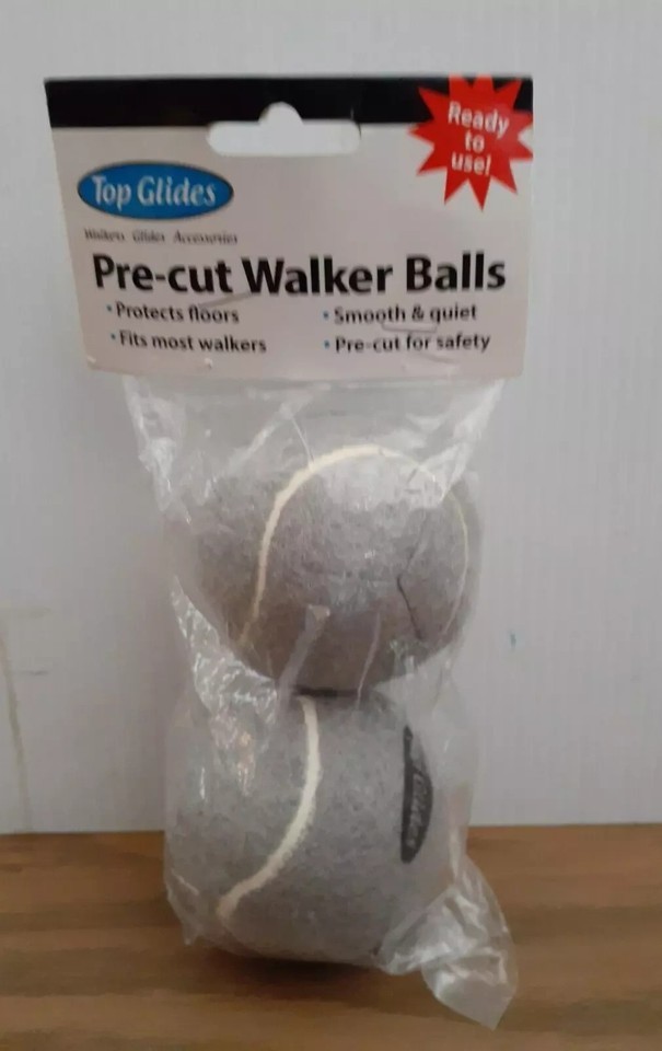 Top Glides Pre-cut Walker Balls One Pair - $12.86