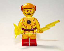 Building Block Reverse Flash Yellow Justice League Minifigure Custom Toys - £4.77 GBP