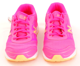 New Balance 680 V5 TechRide Pink Sneakers Youth Girl's Size 6.5 Xtra Wide - $59.39