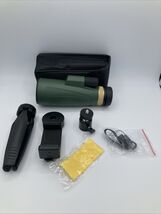 Monocular Telescope 80x100 High Powered With Smart Phone Adapter,Waterproof - $14.85