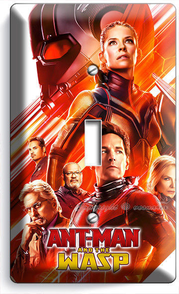 ANT MAN AND THE WASP NANO SUPERHERO 1 GANG LIGHT SWITCH WALL PLATE ROOM HD DECOR
